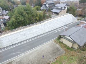 樋口　道路工事