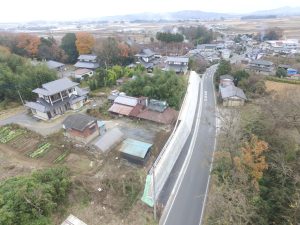 樋口　道路工事