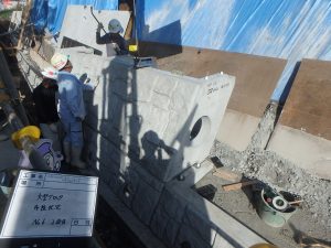 樋口　道路工事